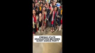 Fresno State Graduation Becomes Giant Dance Party 💃🎶