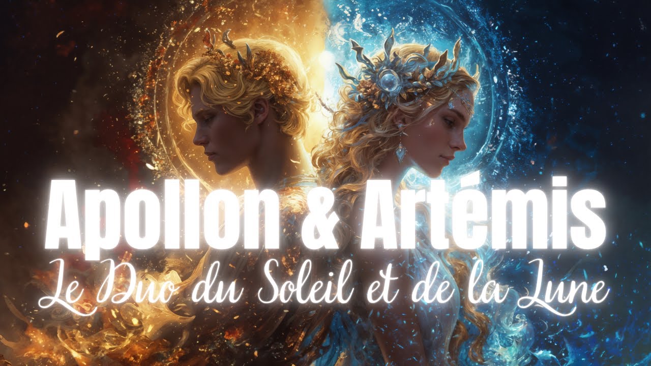 Apollon et Artémis - Le Duo Soleil et Lune (Epic Orchestral Clip Music IA | Mythologie Grecque )