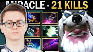 Sniper Dota Gameplay Miracle with 21 Kills and Shadow Blade