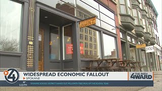 Spokane businesses face widespread economic fallout