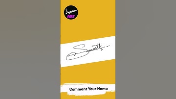 Samarth Name Signature Style |Samarth Unique Signature | S Letter Style #signature #art