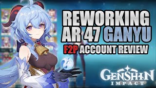 Reworking Newer F2P Account! (AR47) | Xlice Account Reviews #4 | Genshin impact