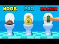 NOOB vs PRO vs HACKER - Toilet Games 3D