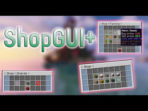 ShopGUI+ [1.7-1.16] 1.49.0 Free Plugin Download