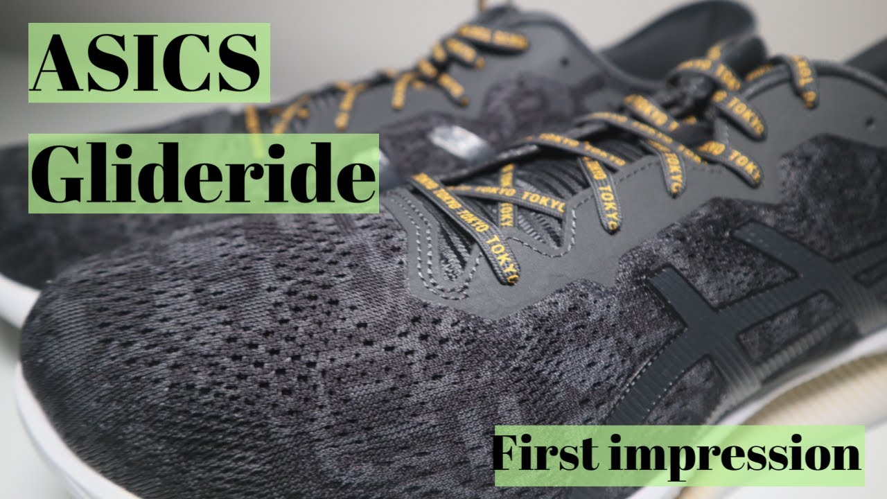 asics glideride youtube