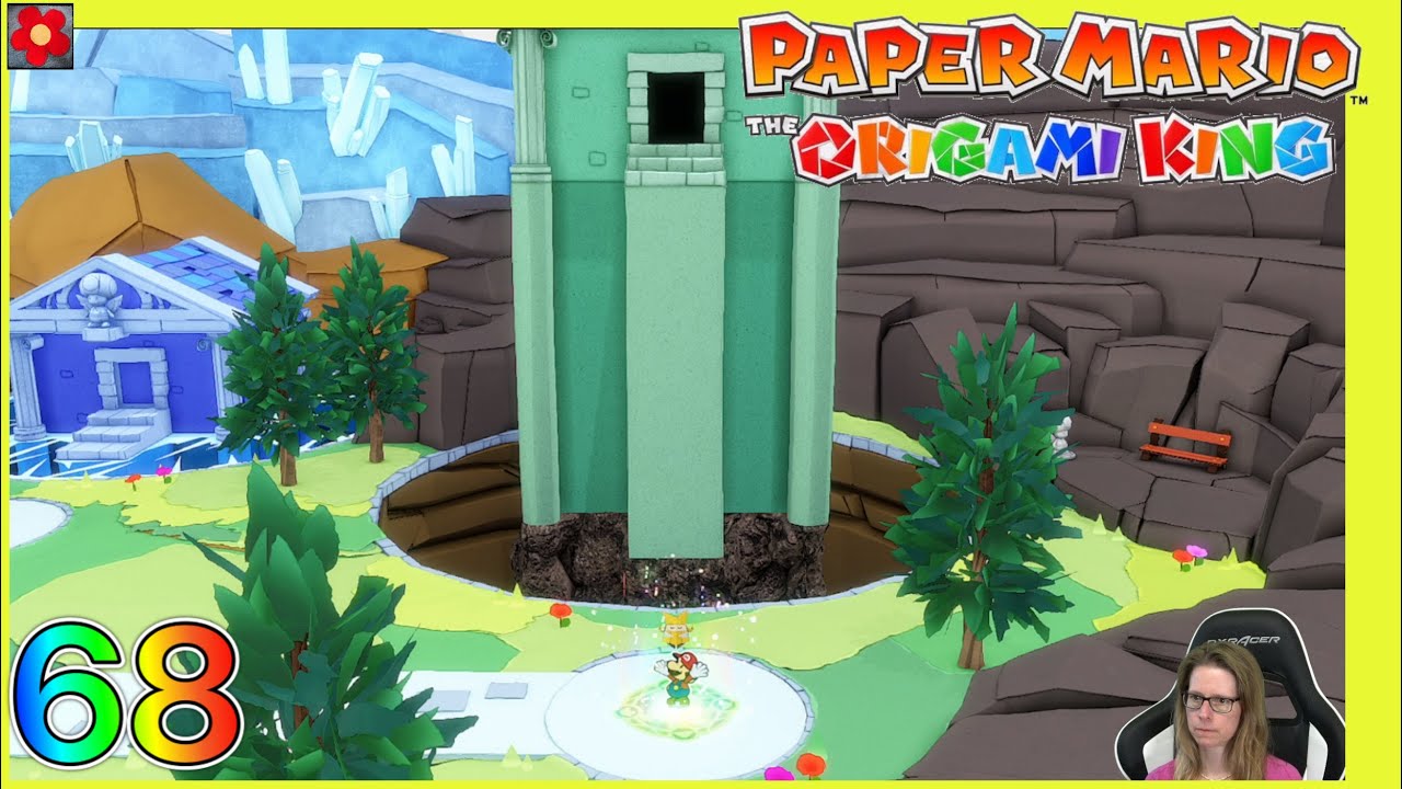 Paper Mario The Origami King [68] Karo Insel Kugel der Weisheit und