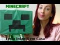 Papo de Mae - Festa Infantil em Casa - Minecraft