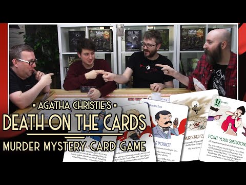 Agatha Christie's Death on the Cards - Murder Mystery Card Game 