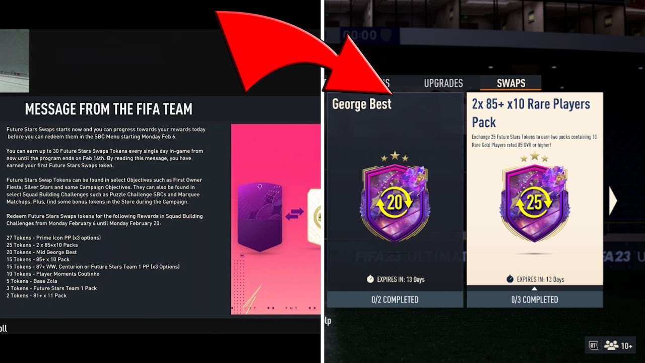 FIFA 23 Future Stars Promo: Team 2 revealed, swap tokens & more