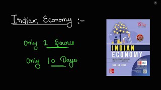 I COMPLETED ECONOMY IN 10 DAYS ** COMFORTABLY ** FOR UPSC PRELIMS 2024 || SIMPLE APPROACH TO ECONOMY