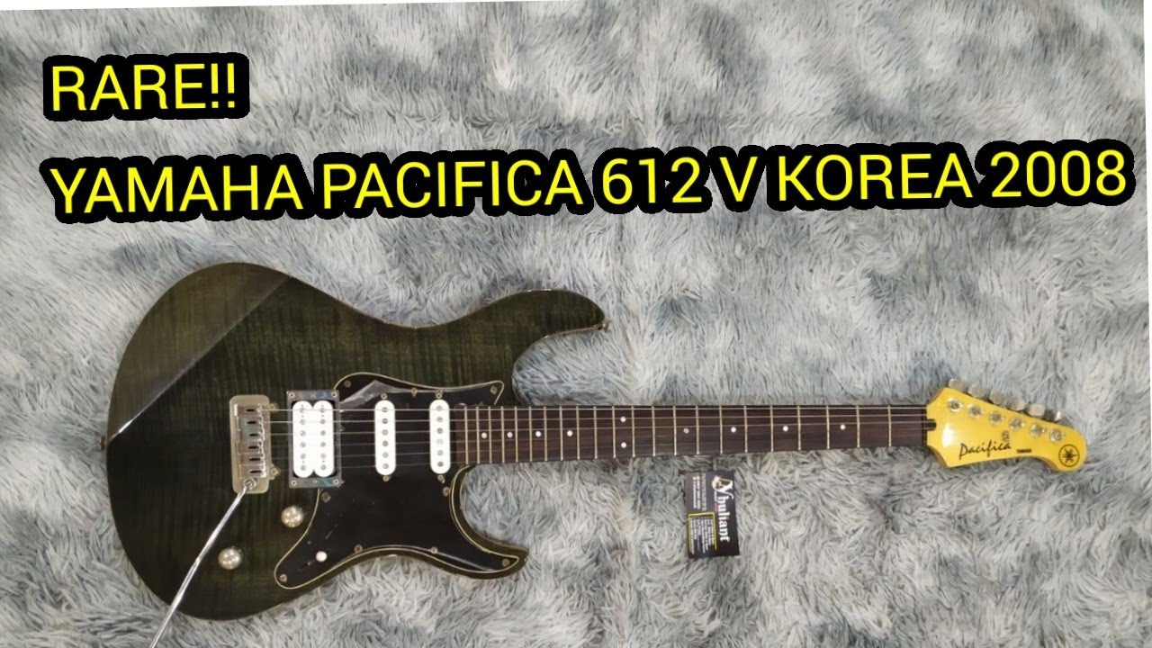 Review Yamaha Pacifica 612V Made In Korea !! Rare!!!