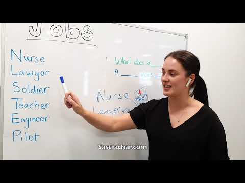 Basic English | Lesson 4 : Occupations