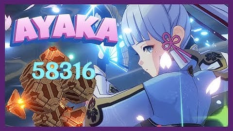 F2P C0 Ayaka Destroy Perpetual Mechanical Array | Genshin Impact Indonesia