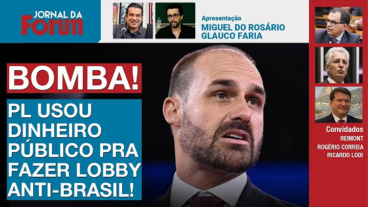PL deu verba pública pra Eduardo Bolsonaro articular tarifaço de Trump | 15.07.25