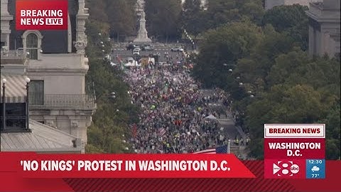 UPDATE: Thousands attending No Kings Protests across the U.S.