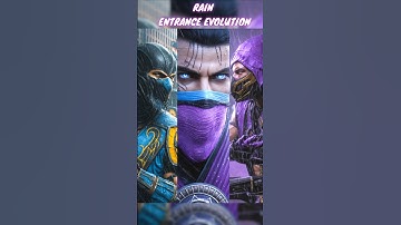 Rain Entrance Evolution in Mk9 , MkX , Mk11 and Mk1 Khaos Reigns #mortalkombat1havik