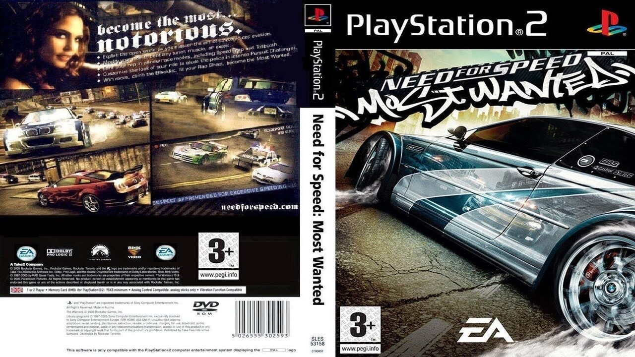  Need for Speed: Most Wanted (PS2) : Video Games