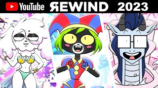 Rocky Rakoon's Youtube Rewind 2023 // Funny Animation Meme Mega Mix Comp
