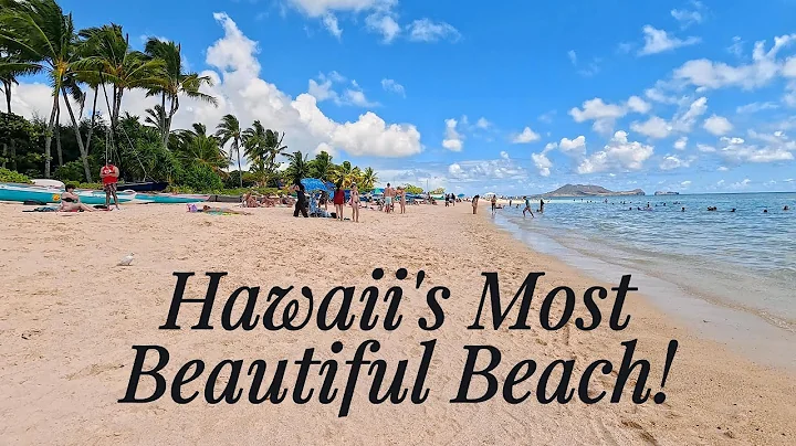 🌴 Lanikai Beach Walk | Hawaii's Hidden Gem 🌊