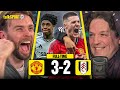 "WHAT A BIG GOAL THAT IS!" Live Goals REACTION as Man Utd win FIVE-GOAL-THRILLER against Fulham!