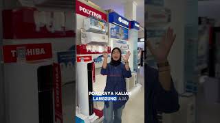 Cuaca Panas 😭 Solusinya apa yaaa… Butuh AC Dingin segera deh 😭 #bonbonelektronik
