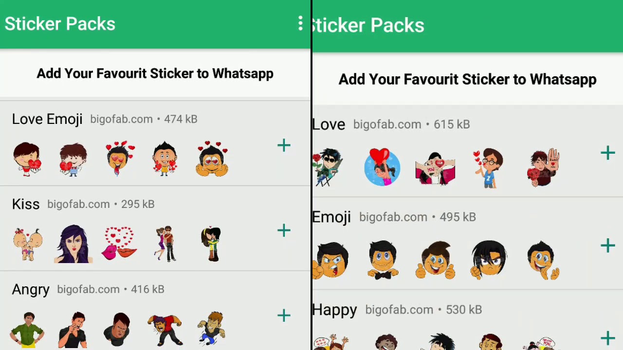 Get Stickers for WhatsApp and Hike stickers for Whatsapp with this