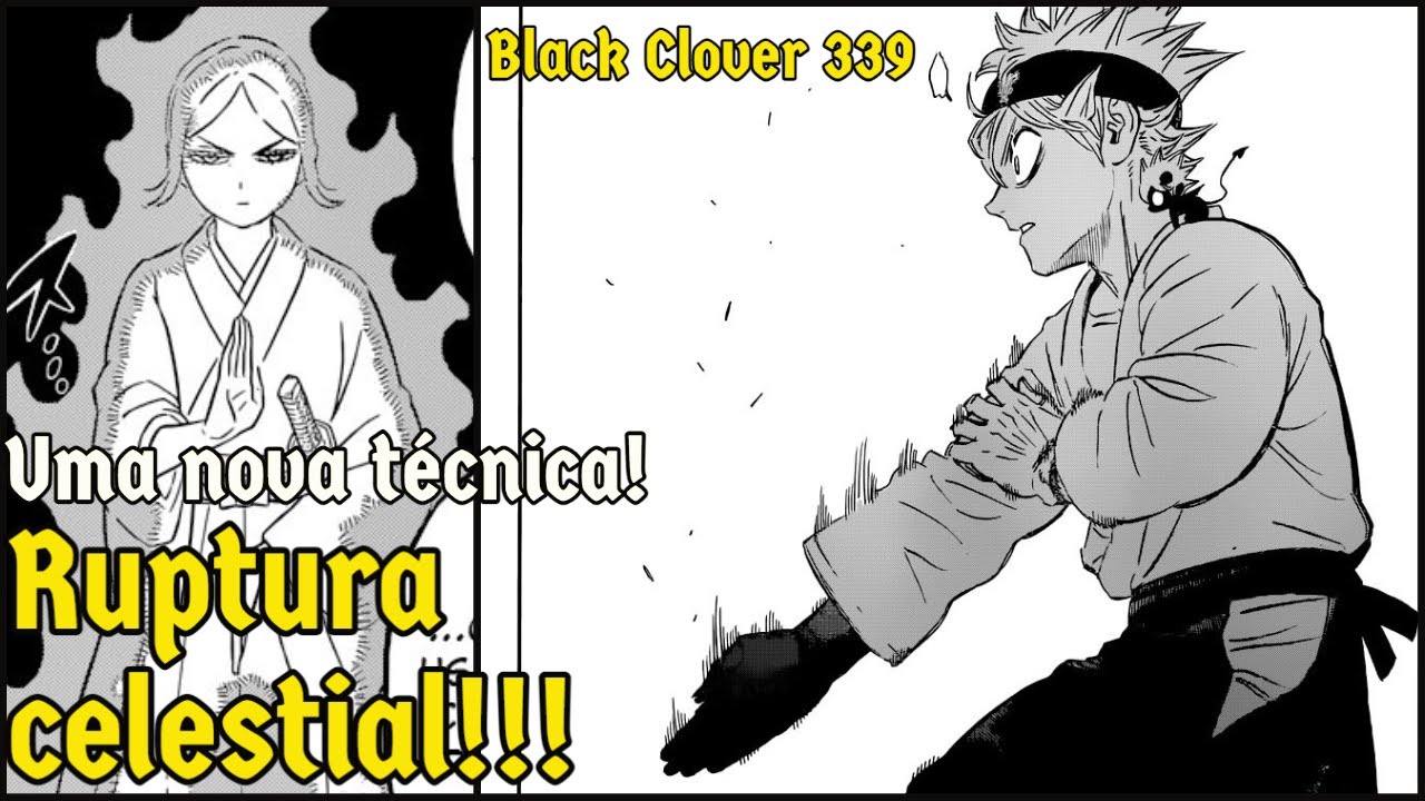 Treinamento! Asta aprende uma técnica de KI! - Black Clover#339 (MANGÁ