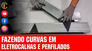 COMO FAZER CURVA E DESNÍVEL EM ELETROCALHA?