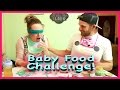 BABY FOOD CHALLENGE GONE WRONG! | 9 MORE DAYS!! | Sam &amp; Nia