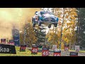 WRC Rally Finland 2021 | Big 68m Jump, Flatout action