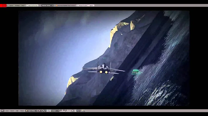 Blender Game Engine - Flight Simulator Physics