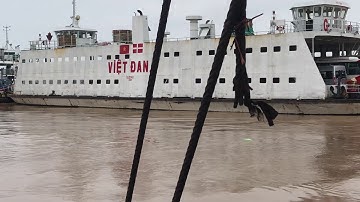 Phà vàm cống An Giang và Đồng Tháp