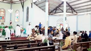 MENUJU ALTAR SUCI (YOAN MUDA) WEDDING OF MARIA & MARIANUS #REUNION CHOIR
