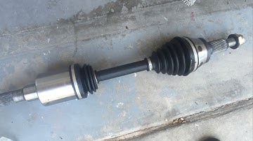 Replacing CV Axle shaft on Hummer H3 and H3T
