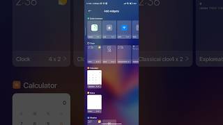 Find Old MIUI 13 Widgets panel in MIUI 14 | Redmi K50i screenshot 5