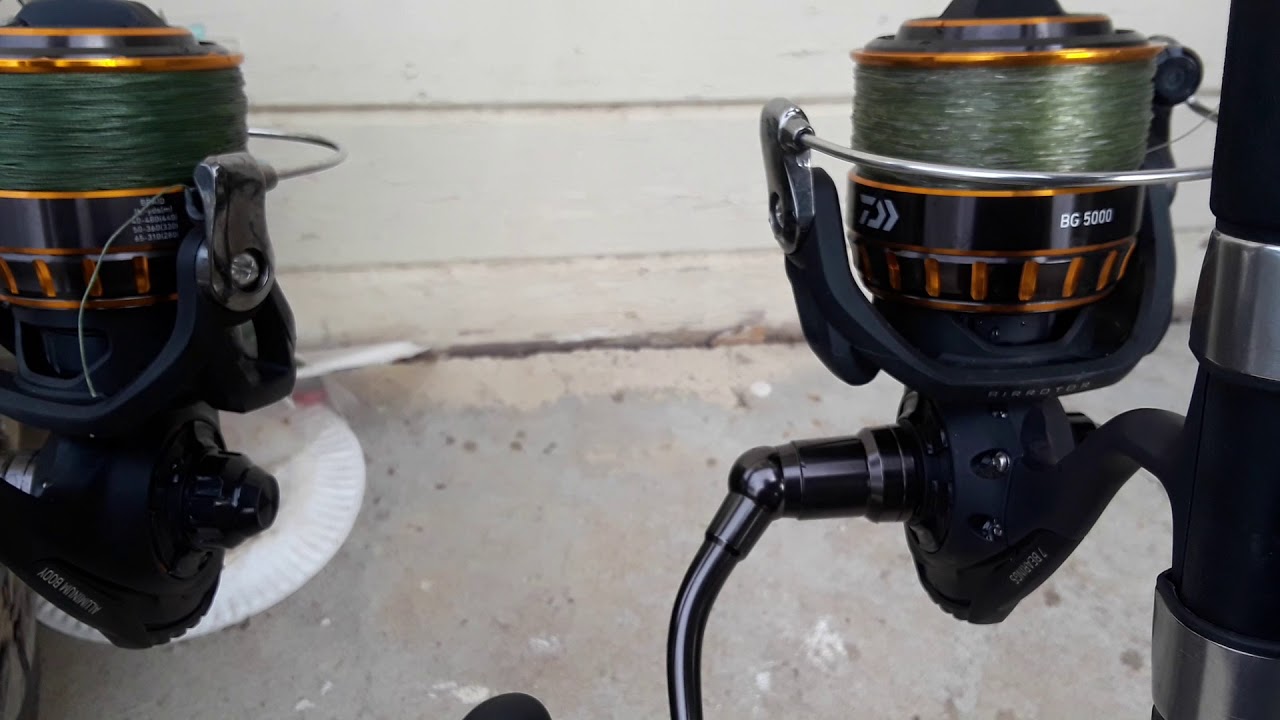 Daiwa BG 4000/5000 Review How Maintained (1) 