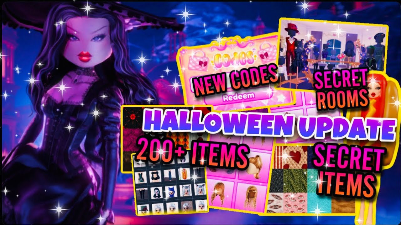 ALL NEW CODES + VIP GIVEAWAY | Dress To Impress Halloween Update - YouTube