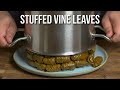 Stuffed Grape vine Leaves the Egyptian way