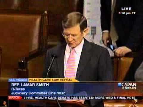 Chairman Lamar Smith on why we should repeal Obama...