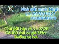 Bán đất đường xe hơi vi vu dt5x27,20 có thổ cư