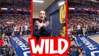 Caitlin Clark Bench Reaction BREAKS Internet🔥 Crowd Goes Crazy 😱Indiana Fever Crush Nigeria