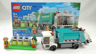 LEGO City 2023 Recycling Truck 60386 Speed Build