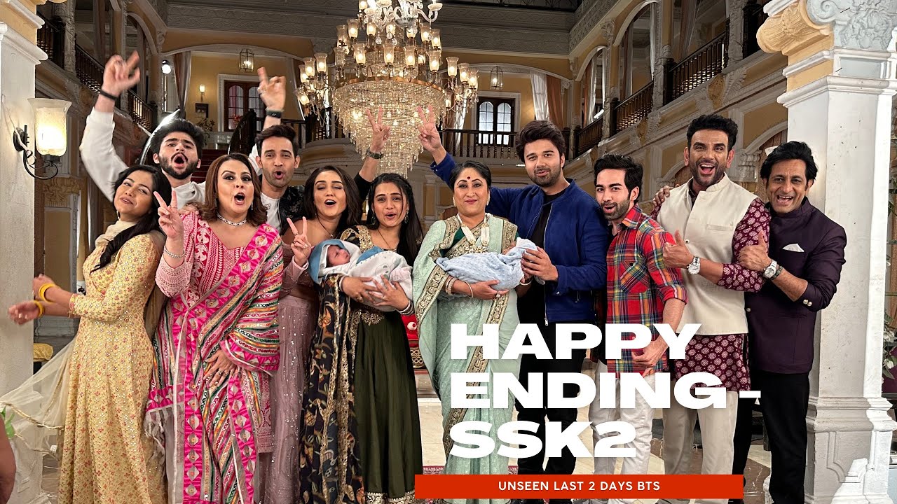 SSK2- Happy Ending- unseen BTS - last 2 days  #sasuralsimarka2 #karansharma  #family #bts #missyou