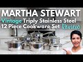Martha Stewart Triply Stainless Steel Cookware Set Review | Is It Worth It?
