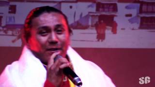 Video thumbnail of "Ngayi Lama Tenzin Gyatso yin - Tsering Gyurmey, Tibetan Song"