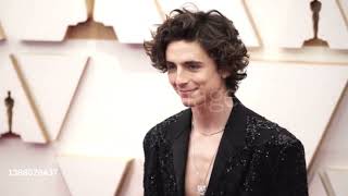 Timothée Chalamet at the Oscars 2022 - Compliation