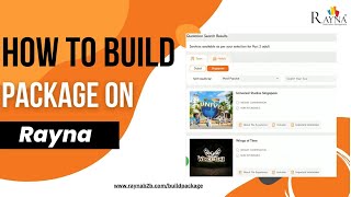 Build Package Tutorial - Rayna B2B