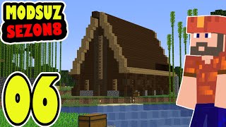 Köylü Konağı |  Minecraft Modsuz Survival | S8 Bölüm :06 (1.19)