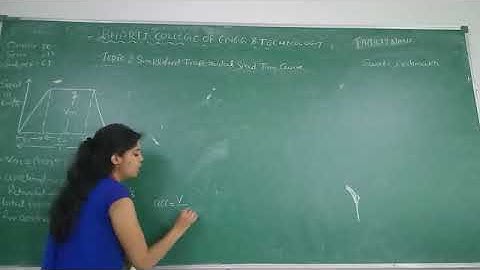 Trapezoidal speed time curve PART 1: By Swati Deshmukh