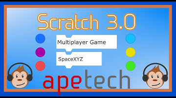 Scratch Tutorial: How to Make Your Own Multiplayer Game - Space XYZ!